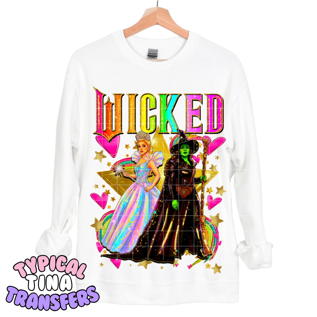 Pink & green = Rainbow | DTF Transfers | POD