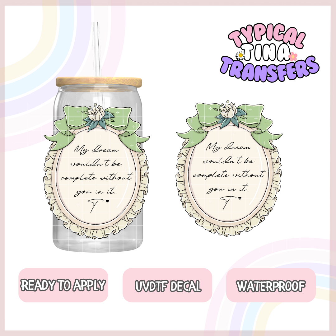 UVDTF Decal | 3"-4" decals | POD - Princess quotes choose design