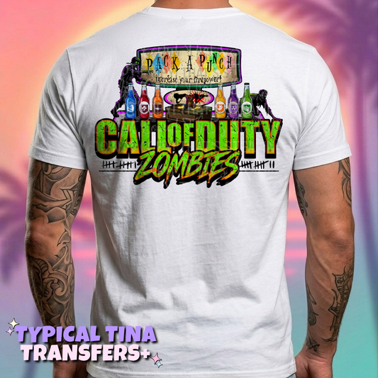 Call of D - Zombies | DTF Transfers | POD