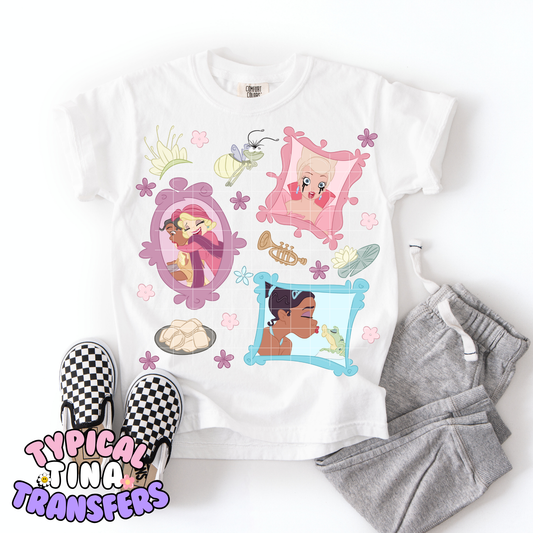 Ti & Lottie Frames | DTF Transfer | POD