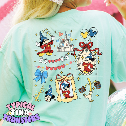 Sorcerer Mural | DTF Transfer | POD