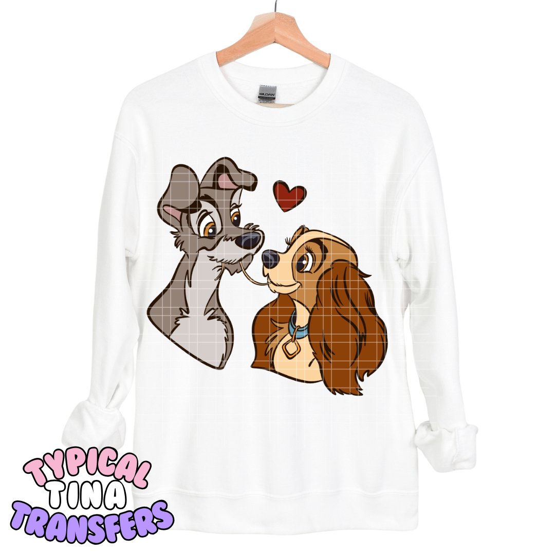 Bella Notte over pasta | DTF Transfers | POD