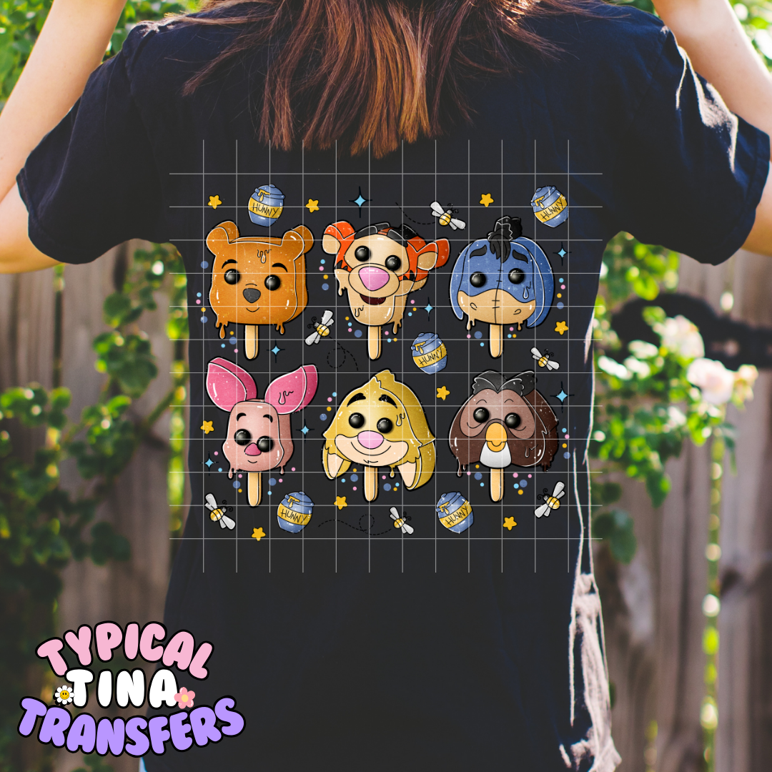 Popsicles | DTF Transfer | POD - choose Design