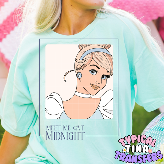 Princess Portraits | DTF Screen Print | POD - choose design