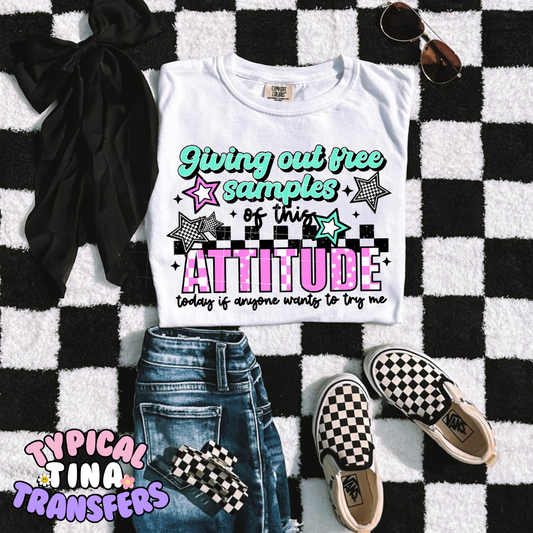 Attitude samples | DTF Transfer | POD