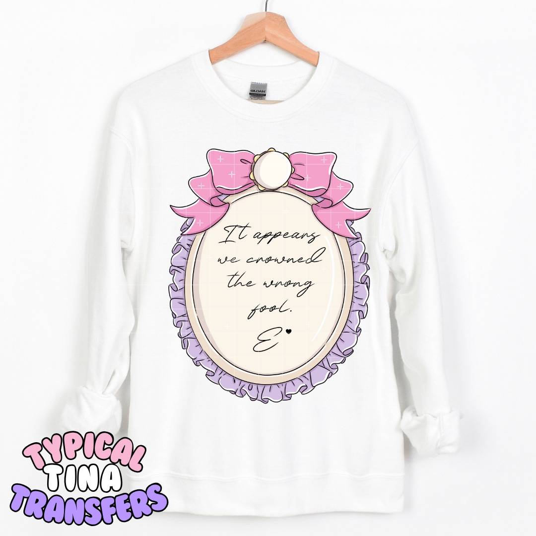 Princess Quotes | DTF Transfer | POD