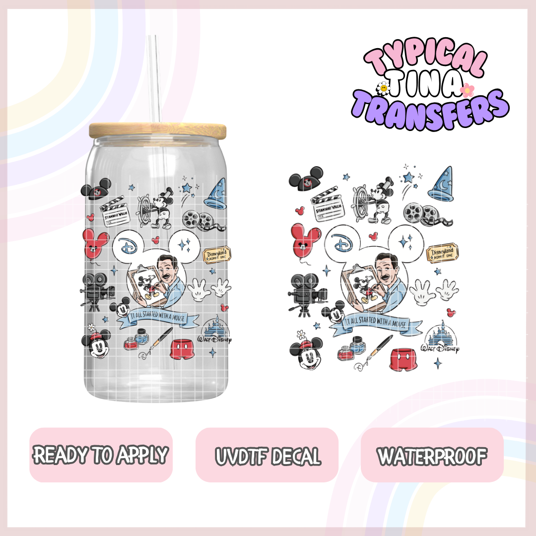 UVDTF Decal | 4" decals | POD