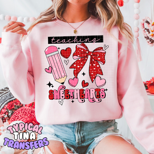 Teaching sweethearts| DTF Transfers | POD