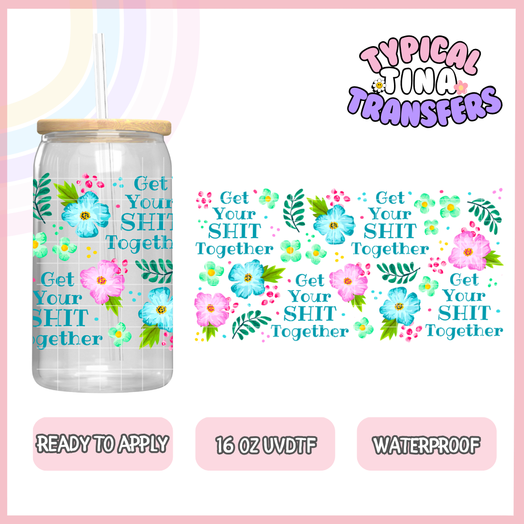UVDTF #11037 | 16oz UVDTF Wrap | POD