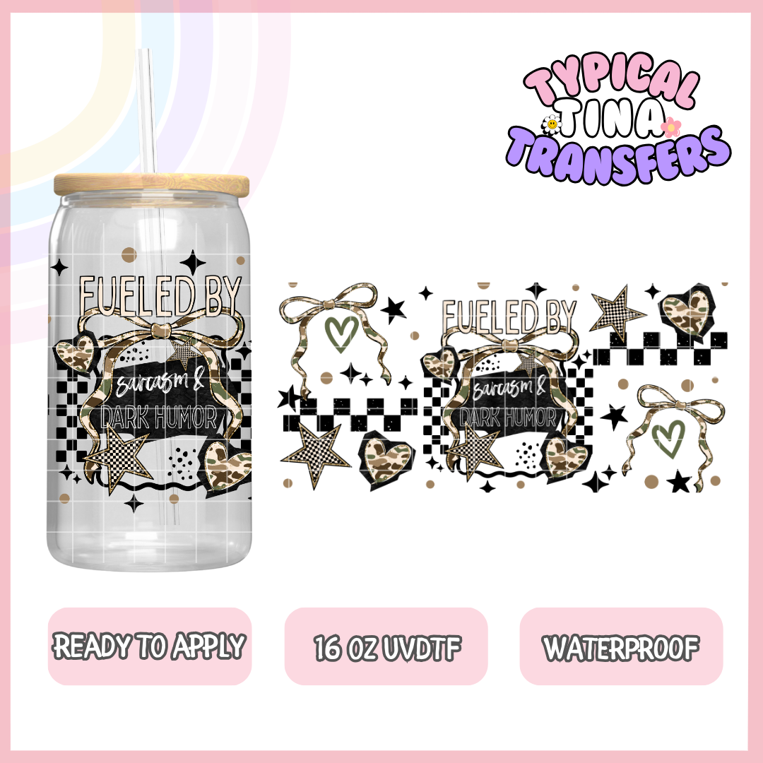UVDTF #11058 | 16oz UVDTF Wrap | POD