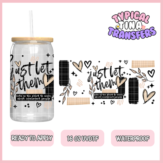 UVDTF #11076 | 16oz UVDTF Wrap | POD
