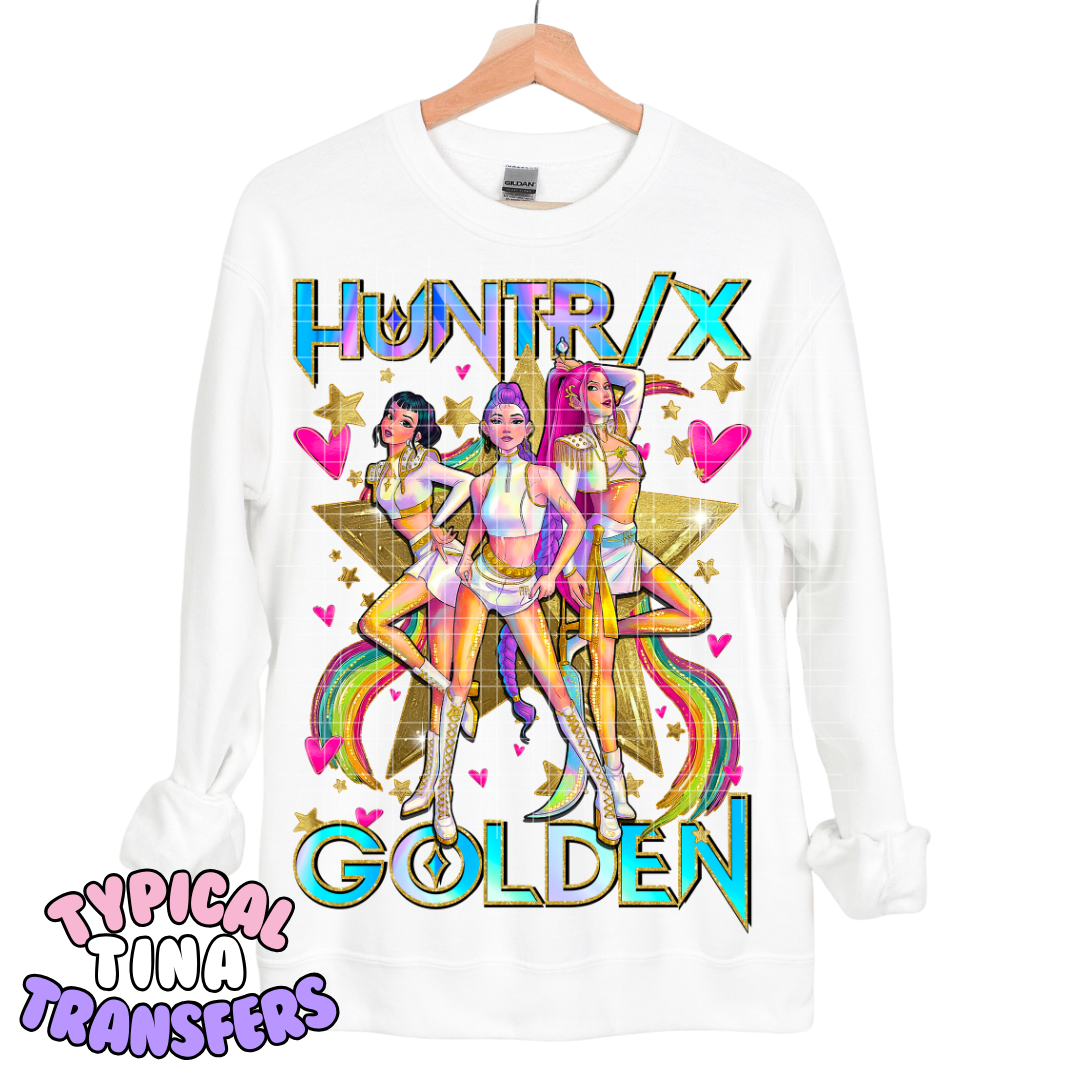 Kpop Hunters Rainbow | DTF Transfers | POD