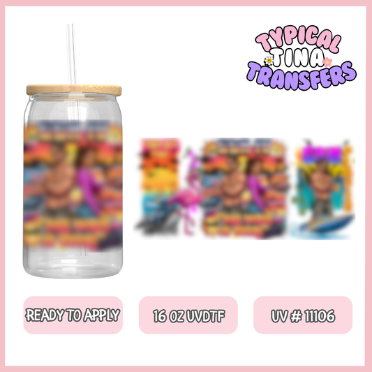 VIP - UVDTF #11106 | 16oz UVDTF Wrap | POD