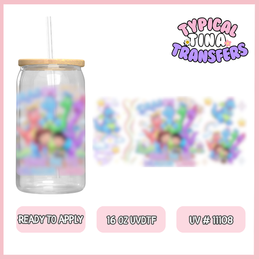 VIP - UVDTF #11108 | 16oz UVDTF Wrap | POD