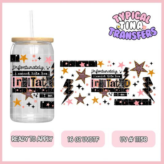 UVDTF #11158 | 16oz UVDTF Wrap | POD