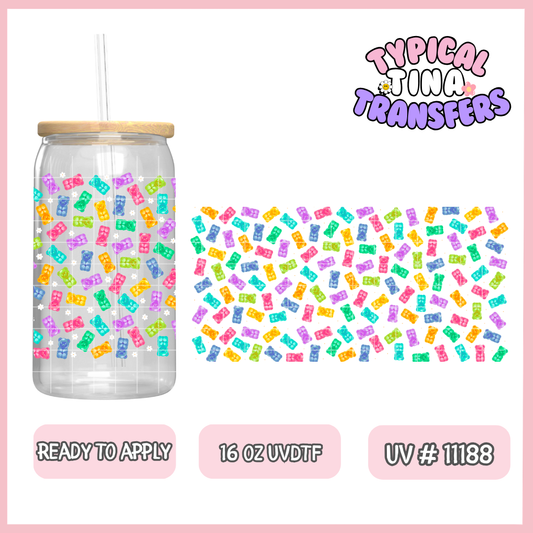 UVDTF #11188 | 16oz UVDTF Wrap | POD