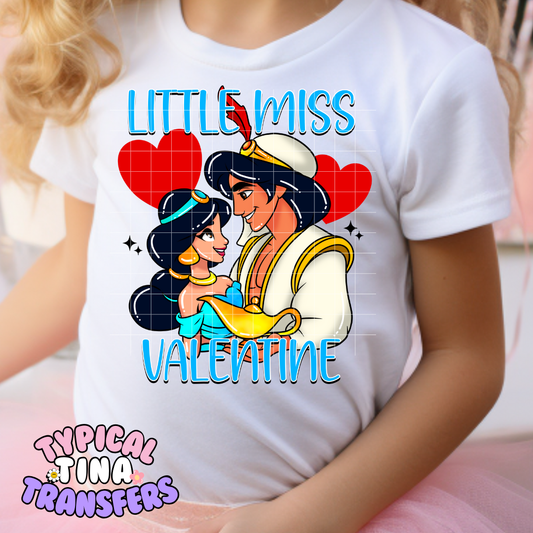 Little Princess Valentine | DTF Screen Print | POD