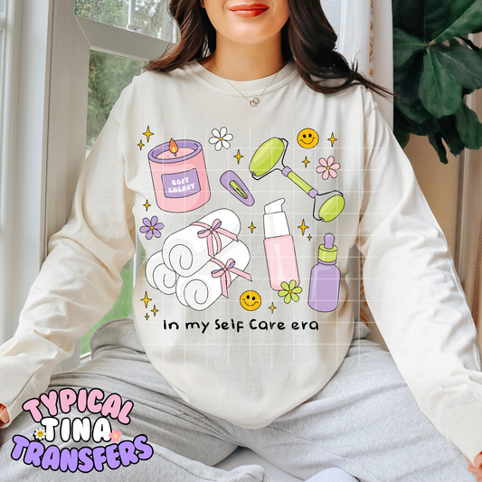 In my self care era | DTF Transfer | 11" Adult