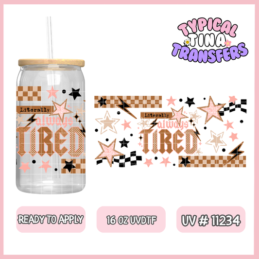 UVDTF #11234 | 16oz UVDTF Wrap | POD