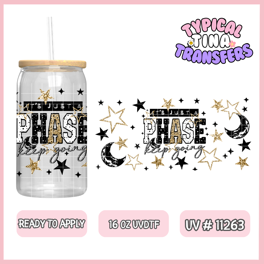UVDTF #11263 | 16oz UVDTF Wrap | POD