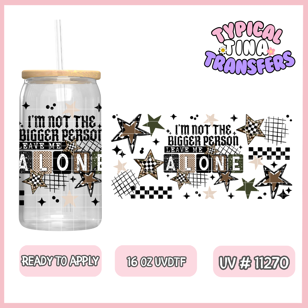 UVDTF #11270 | 16oz UVDTF Wrap | POD