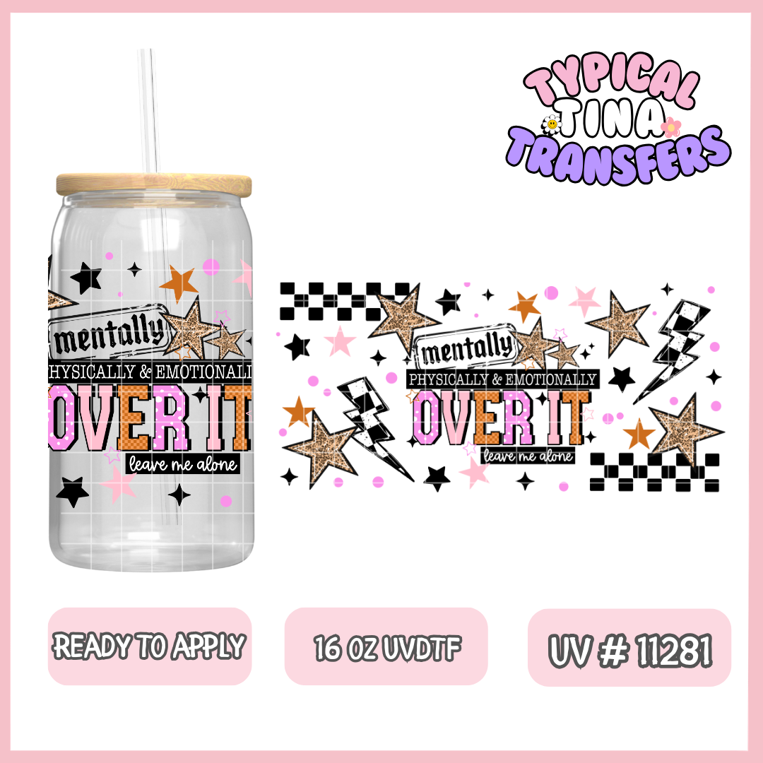 UVDTF #11281 | 16oz UVDTF Wrap | POD