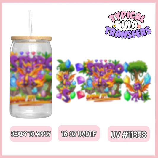 VIP - UVDTF #11358 | 16oz UVDTF Wrap | POD