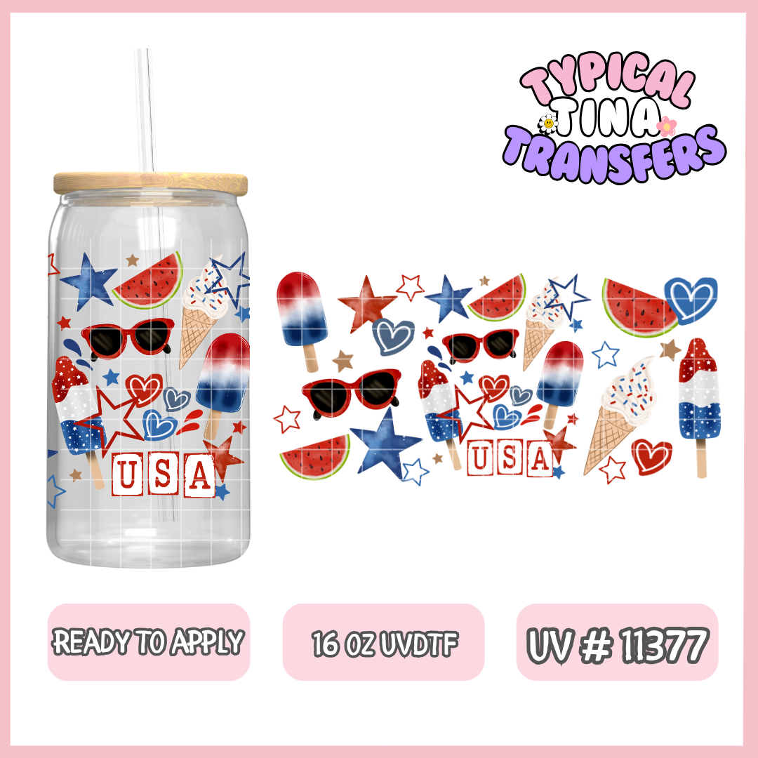 UVDTF #11377 | 16oz UVDTF Wrap | POD