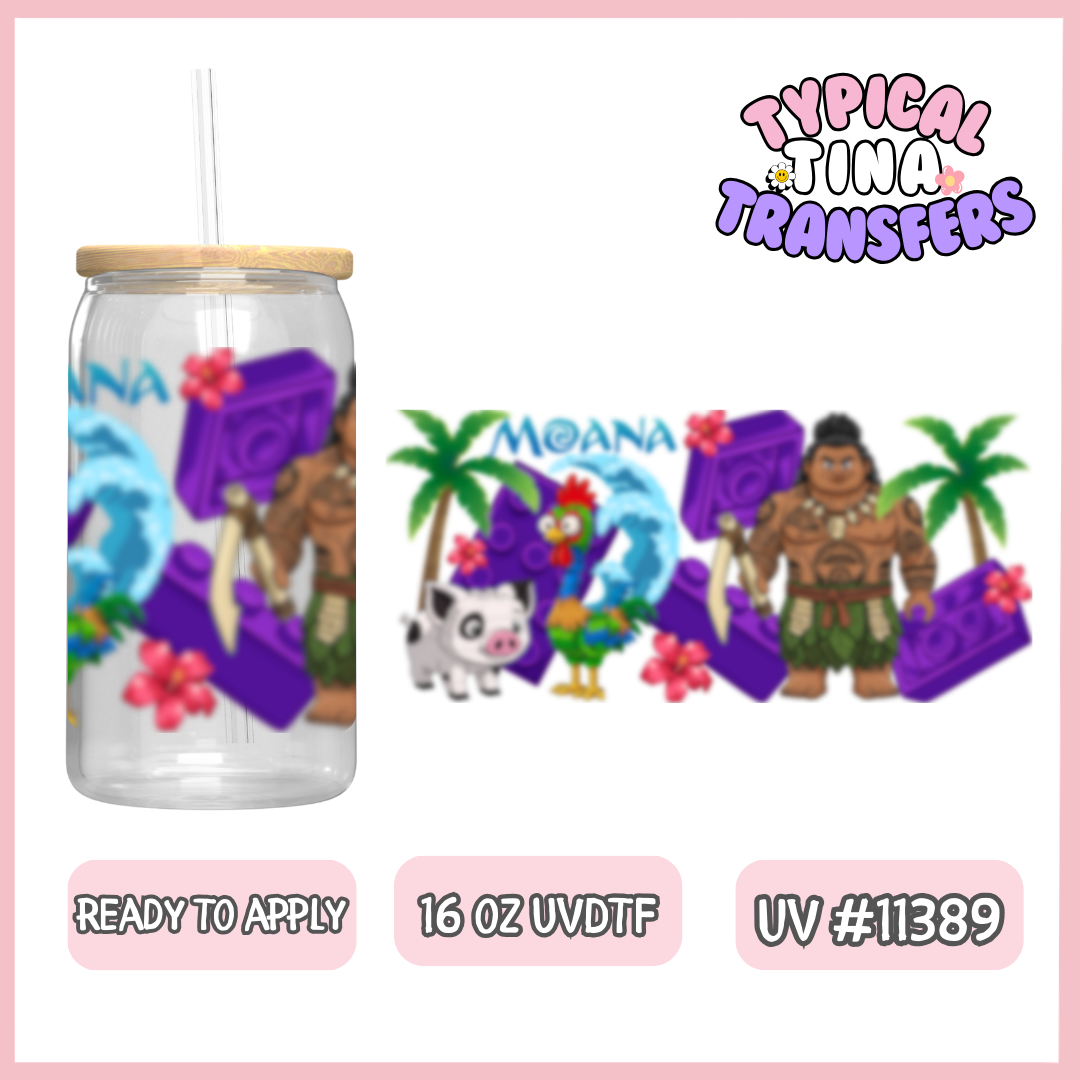 VIP - UVDTF #11389 | 16oz UVDTF Wrap | POD