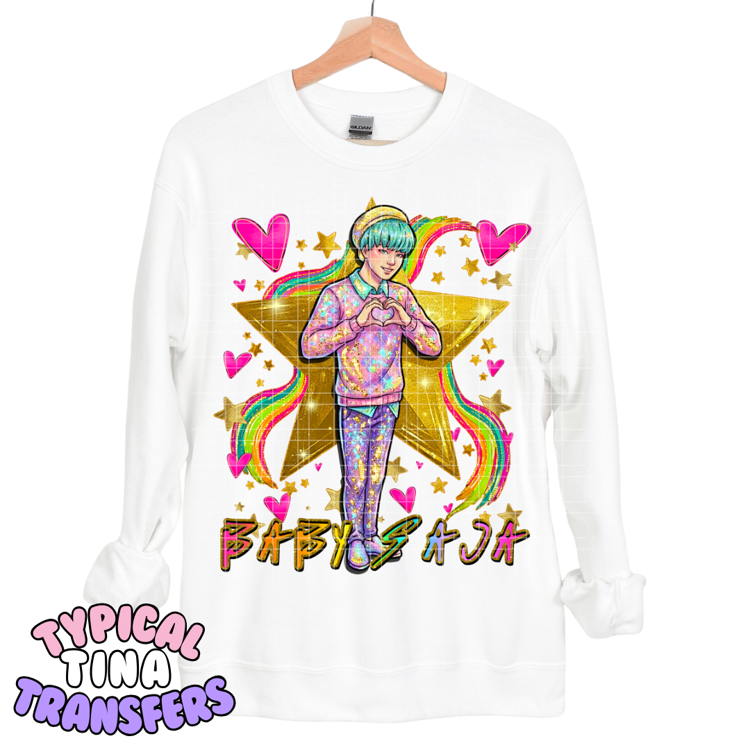 Baby Saj Rainbow | DTF Transfers | POD