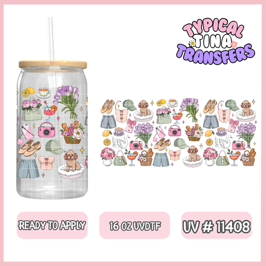 UVDTF #11408 | 16oz UVDTF Wrap | POD