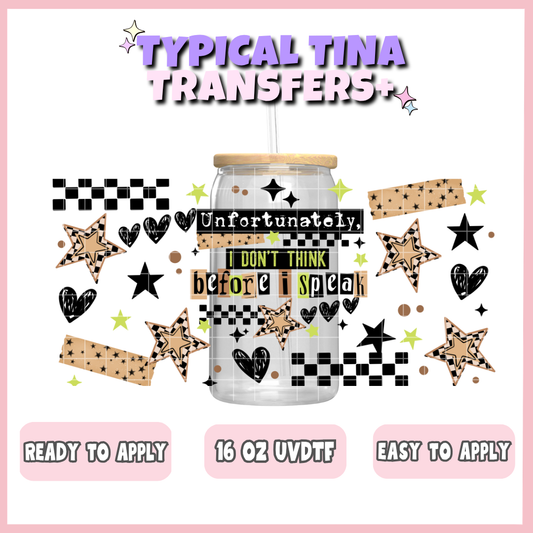 UVDTF #11448 | 16oz UVDTF Wrap | POD