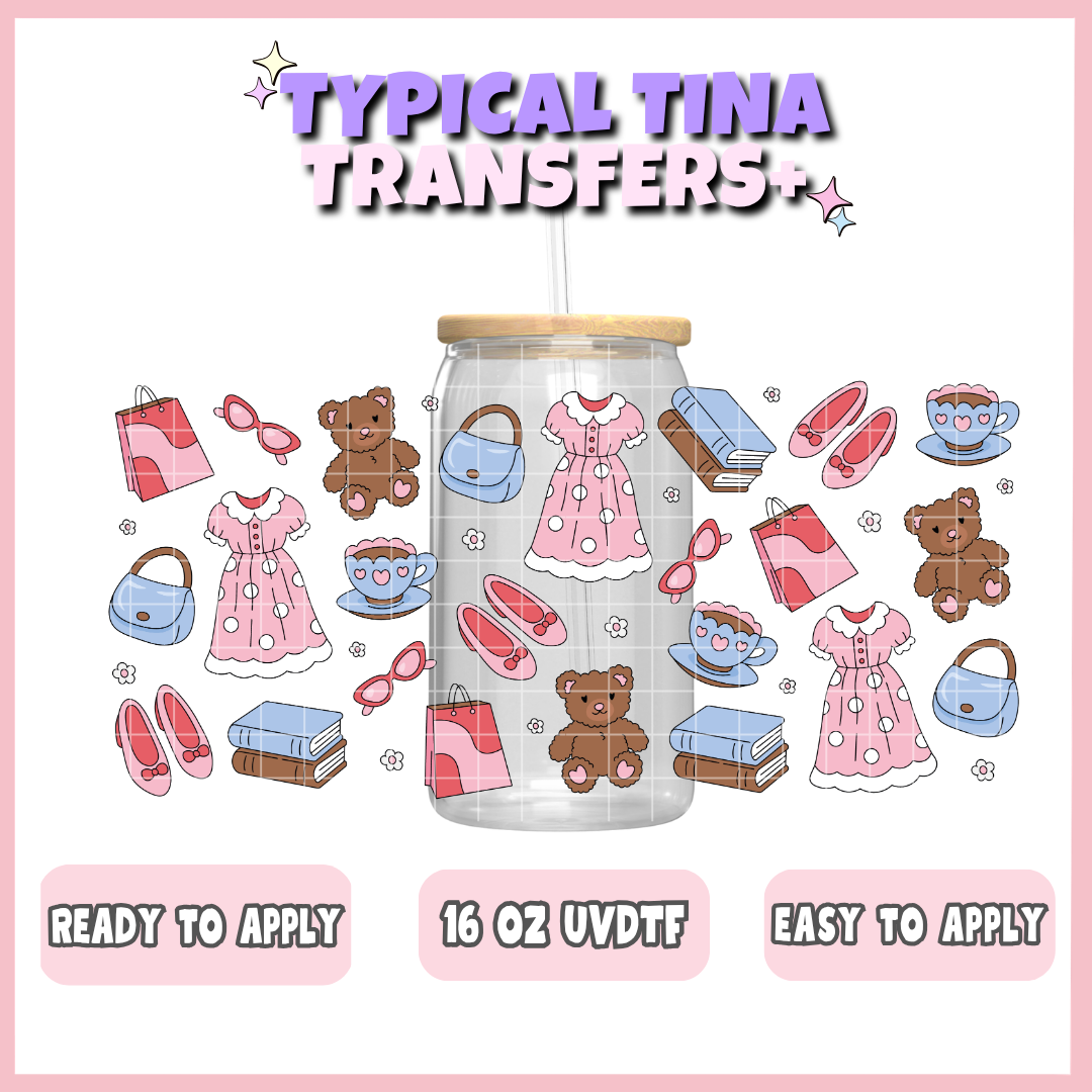 UVDTF #11460 | 16oz UVDTF Wrap | POD