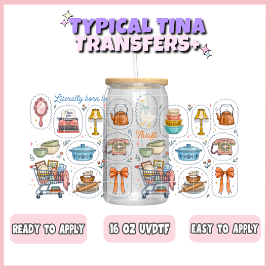 UVDTF #11647 | 16oz UVDTF Wrap | POD