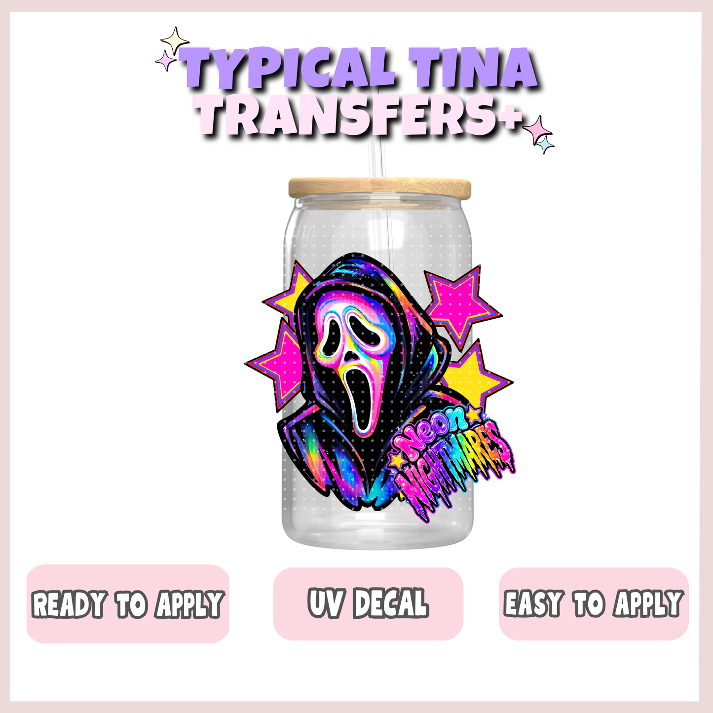 GF neon nightmares | UV decals | POD