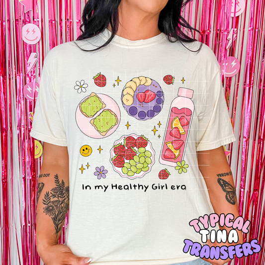 In my healthy girl era | DTF Transfer | POD