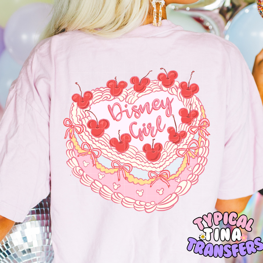 Dis Girl Cake | DTF Screen Print | POD