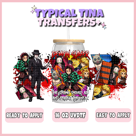 UVDTF #11808 | 16oz UVDTF Wrap | POD