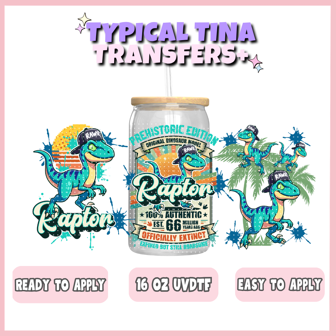 UVDTF #11813 | 16oz UVDTF Wrap | POD