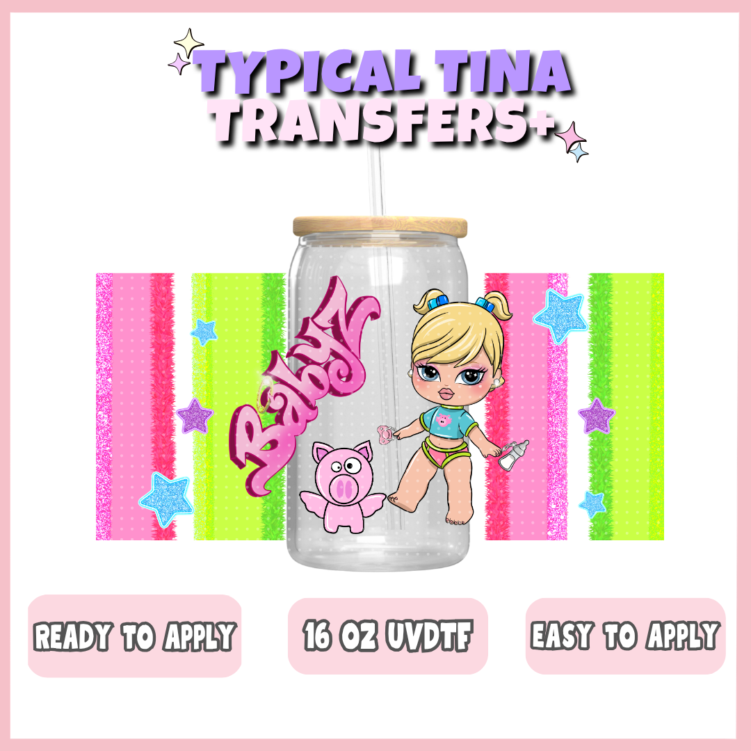 UVDTF #11891 | 16oz UVDTF Wrap | POD