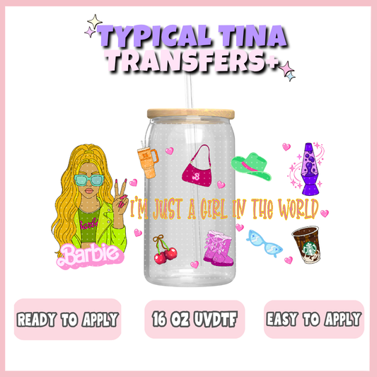 UVDTF #11893 | 16oz UVDTF Wrap | POD
