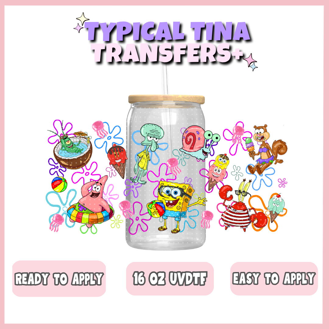 UVDTF #11898 | 16oz UVDTF Wrap | POD