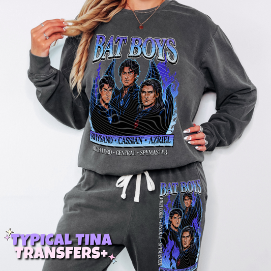 Boys - Bats | DTF Transfers | POD