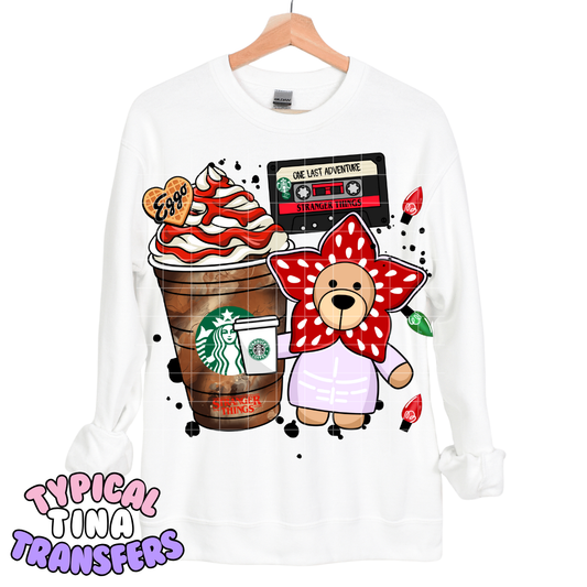 ST & Starbies Bear Mash up | DTF Transfers | POD