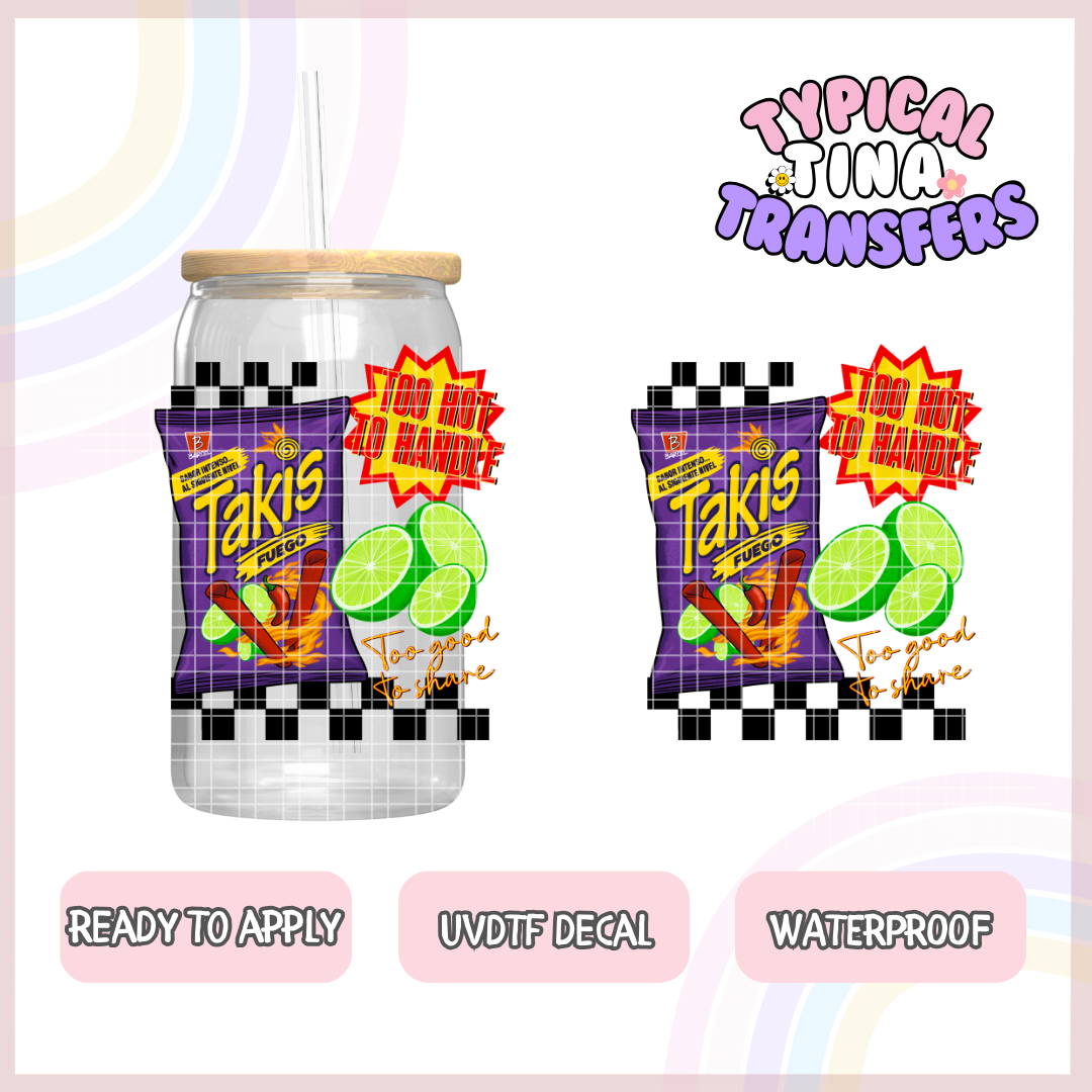 UVDTF Decal | 4" decals | POD