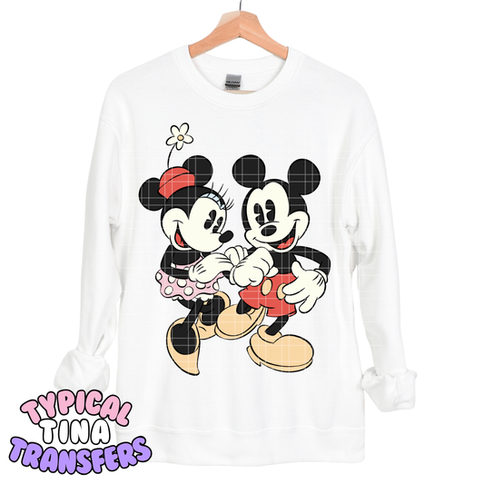 MM Mouse Dancing | DTF Transfers | POD