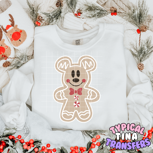 Mouse Ginger Cookies | DTF Transfer | POD