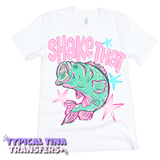 Shake that (fish)| DTF Transfers | POD