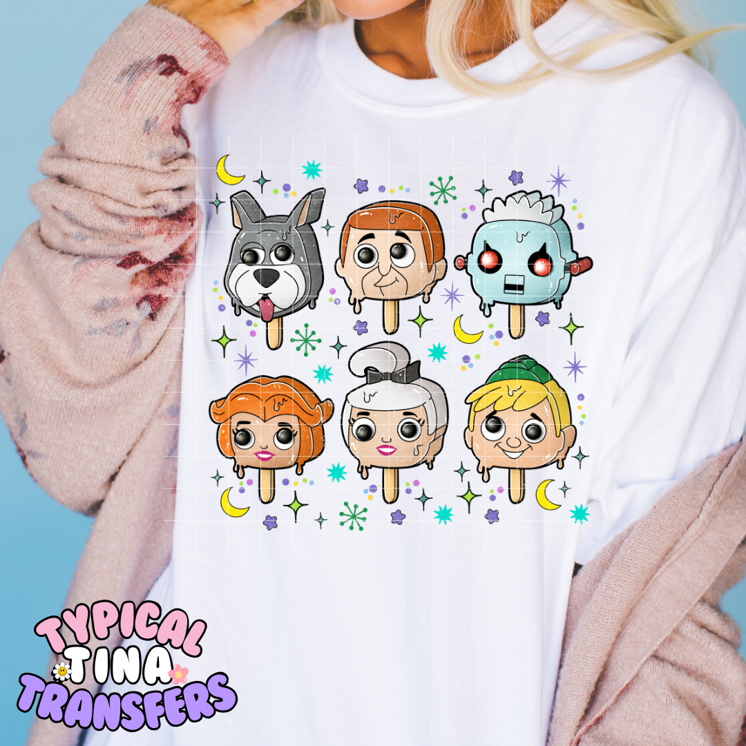 Popsicles | DTF Transfer | POD - choose Design