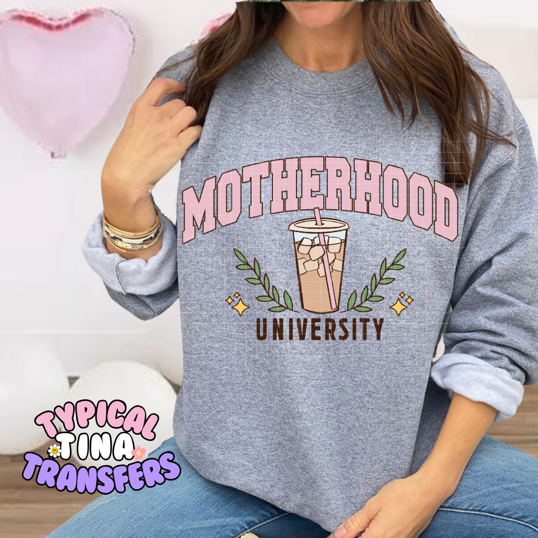 MotherHood University | Adult 11" DTF Screen Print | POD